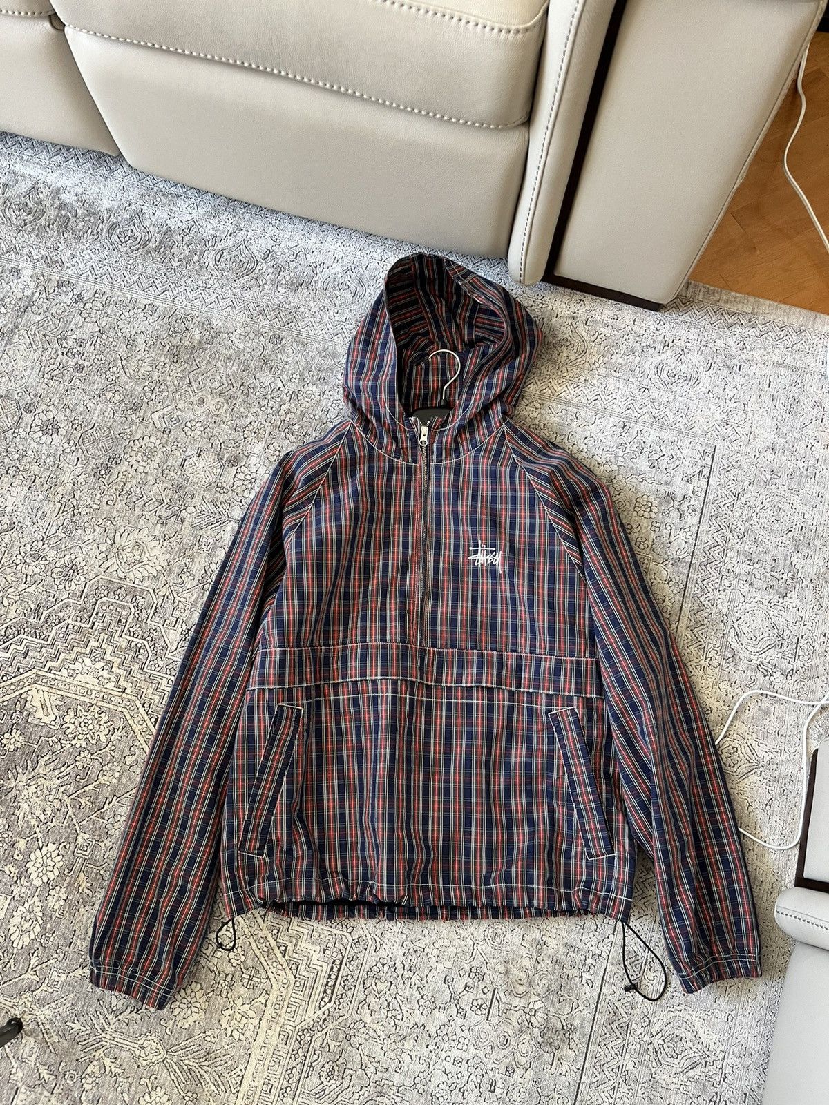 Stussy Beach Shell Quater Zip