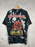 Band Tees Vintage Iron Maiden Overprint 1992 Mega Rare Aop 90s Metal Hoodie, Sweatshirt | FlexRushtees.com
