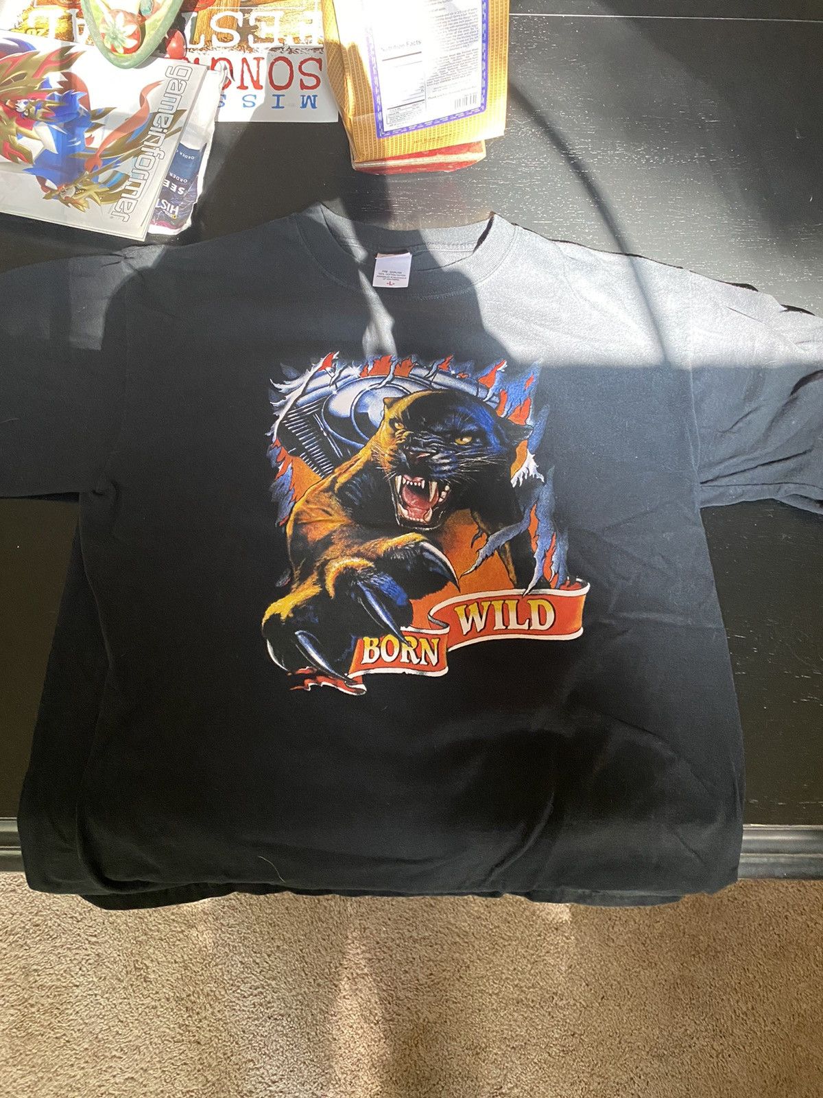 Vintage Born Wild T Shirt