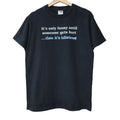 Vintage Fruit Of The Loom Vintage 2000s Y2k Funny Quotes Wording Tee