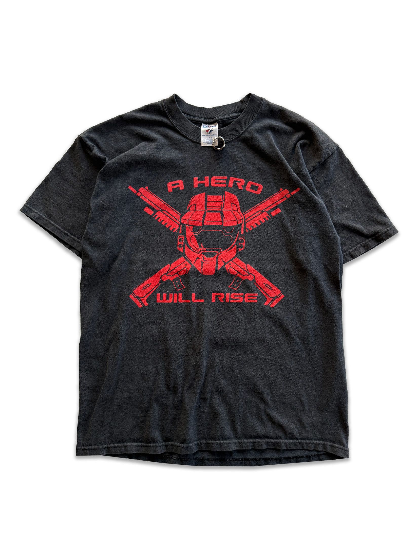 2007 Halo 3 A Hero Will Rise Master Chief Promo Tee Hoodie, Sweatshirt | FlexRushtees.com