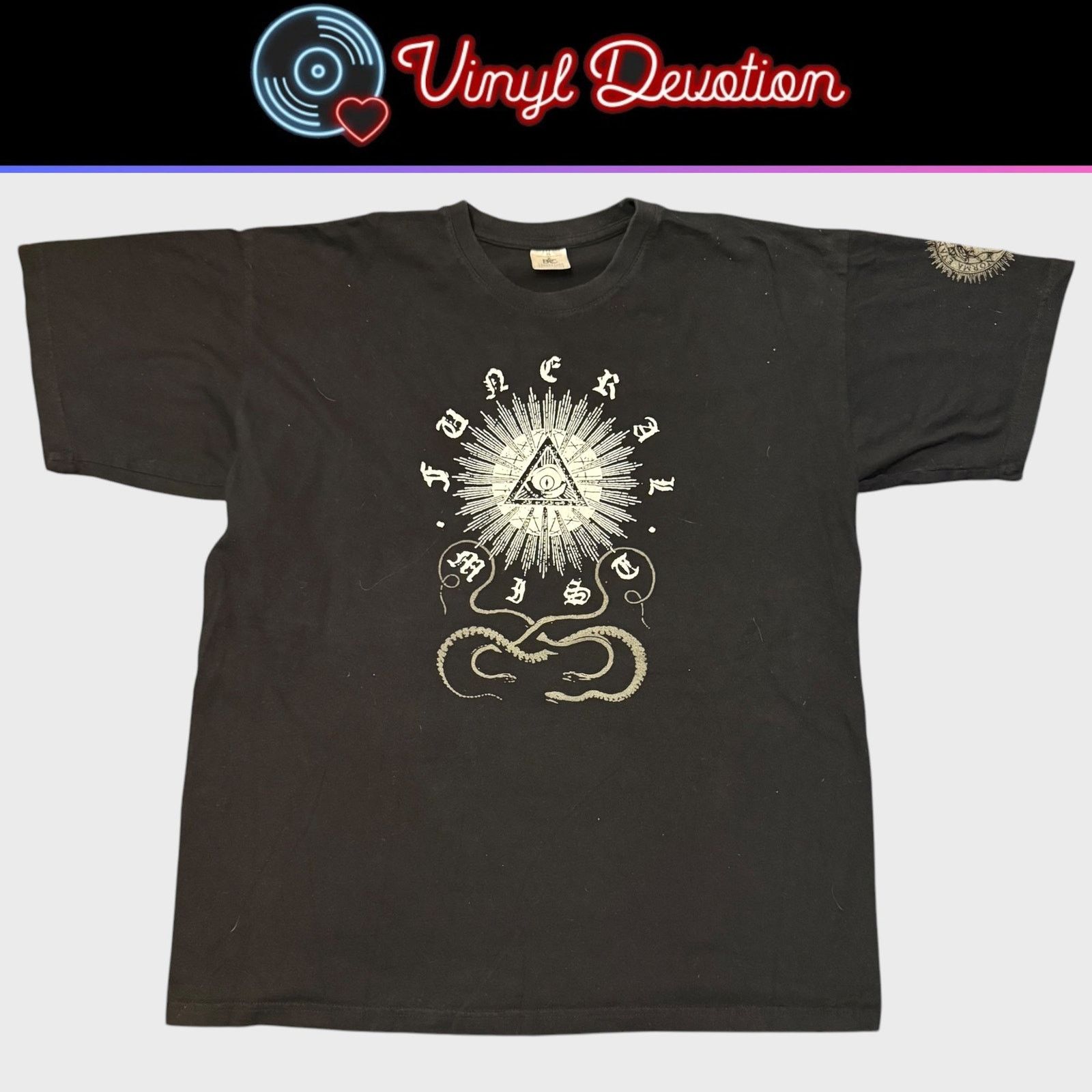 Band Tees Funeral Mist Band Norma Evangelium Diaboli Shirt Size Xl