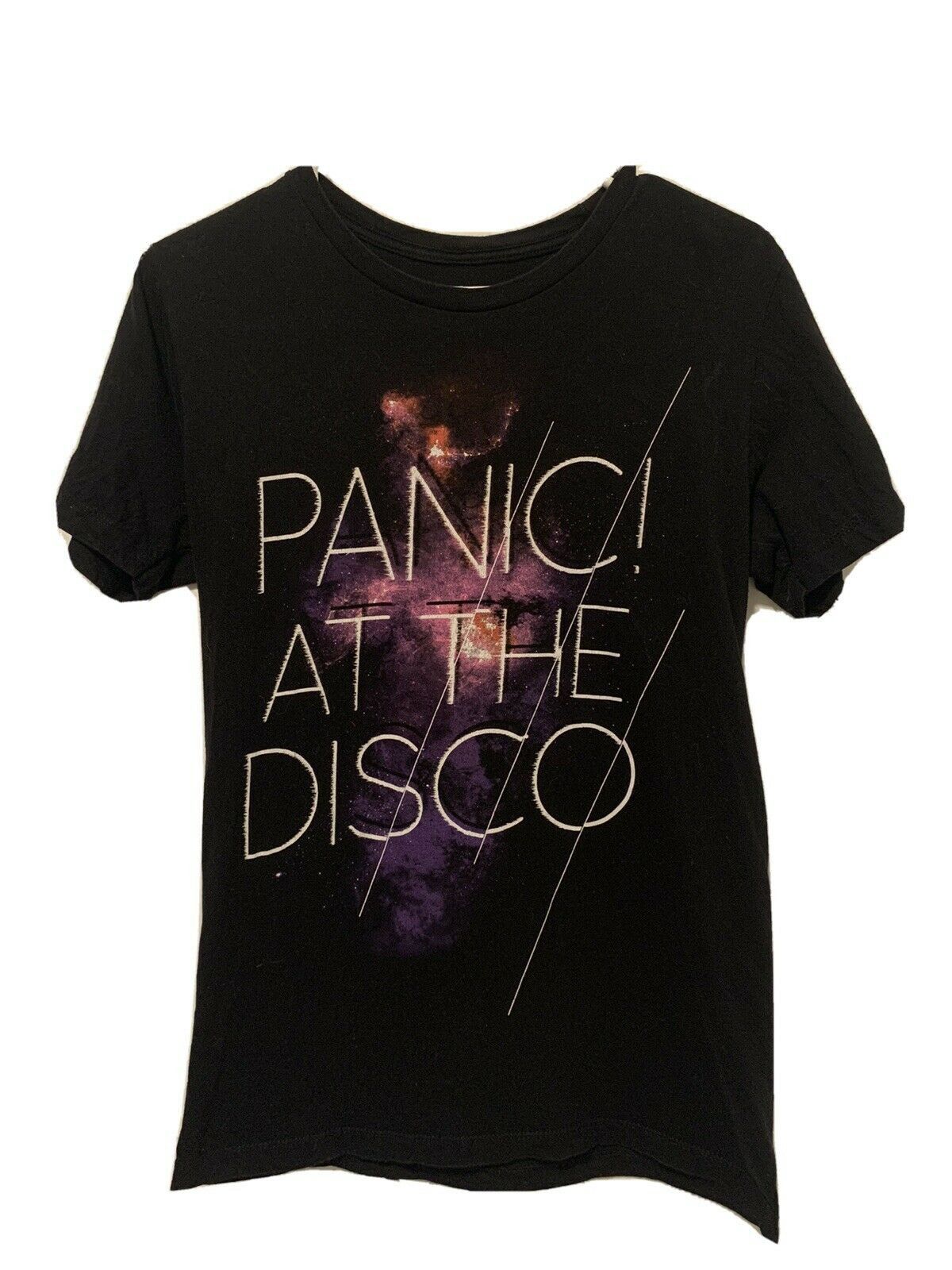 Hot Topic Panic At The Disco Galaxy Logo T Shirt Hot Topic Hoodie, Sweatshirt | FlexRushtees.com