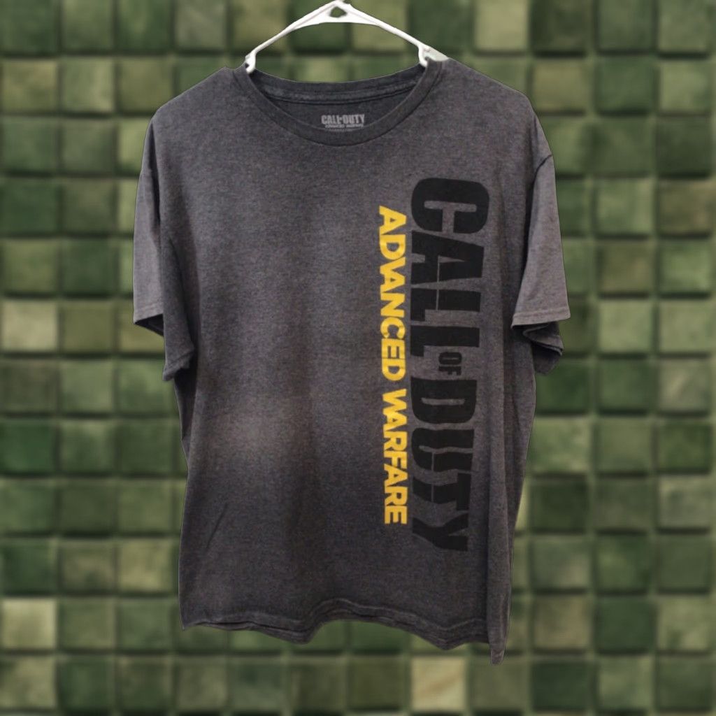 Vintage Call Of Duty Advanced Warfare Gray Large T Shirt T8 Shirt Men L Gray Call Of Duty Theme 90s