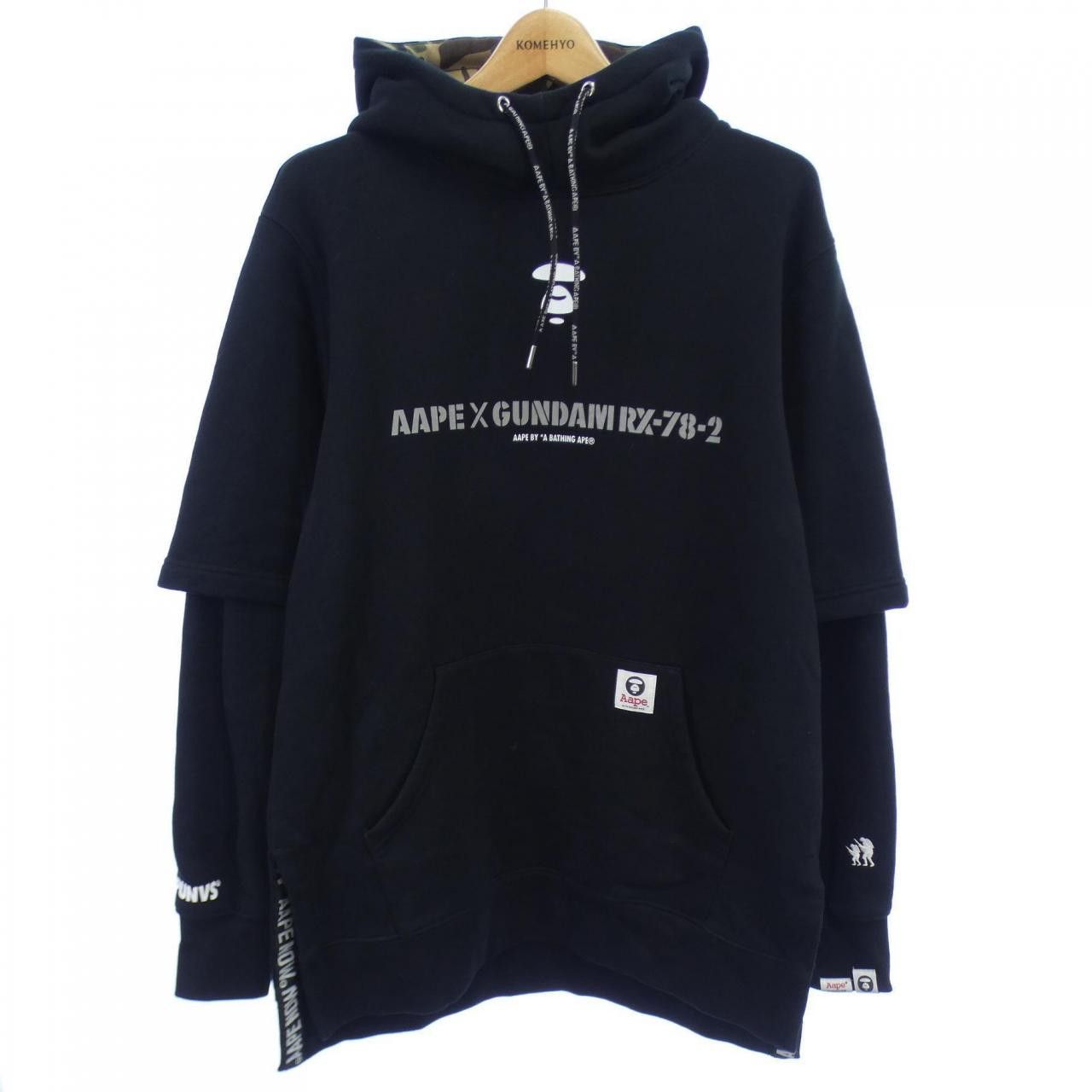 Other A Bathing Ape Gundam Hoodie Cotton Sweatshirts Hoodies Aapswm9189xxa Duty Free For Usa