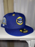 New Era Capsule Cubs Dark Royal Icey Brim Size 7 5 8