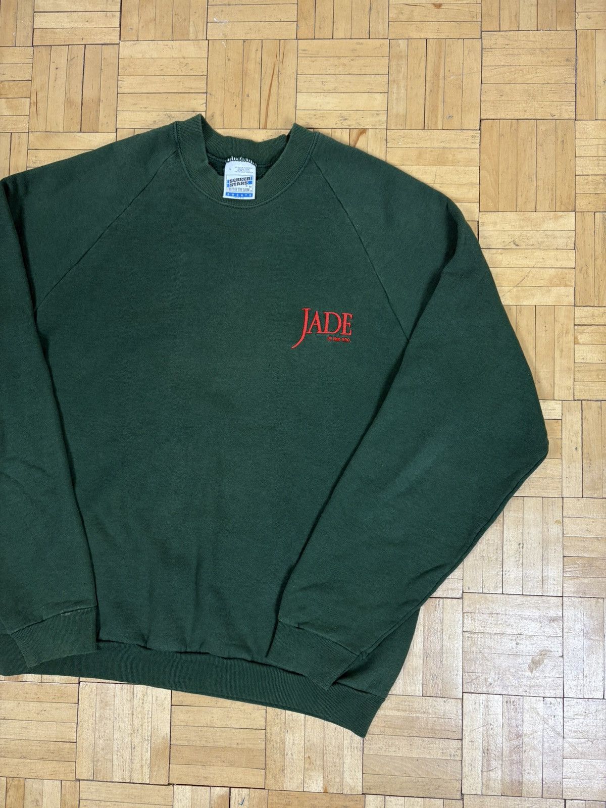 Vintage Rare 1995 Jade Movie Promo Screen Stars Crew Sweatshirt
