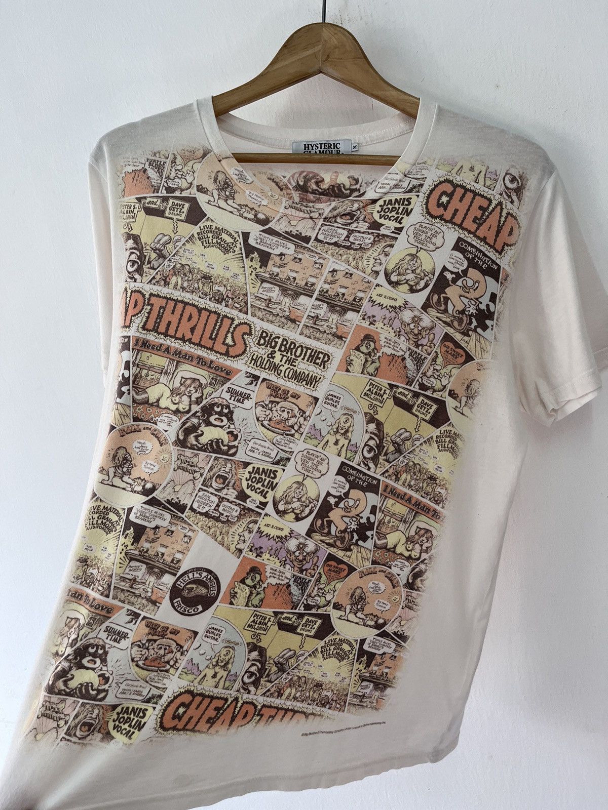 Glamour Hysteric Glamour Cheap Thrills Janis Joplin T-Shirts, Hoodie, Sweatshirt | FlexRushtees.com