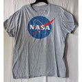 Nasa Meatball Logo W Outer Stroke Grey T Shirt Sz Xxl Cool