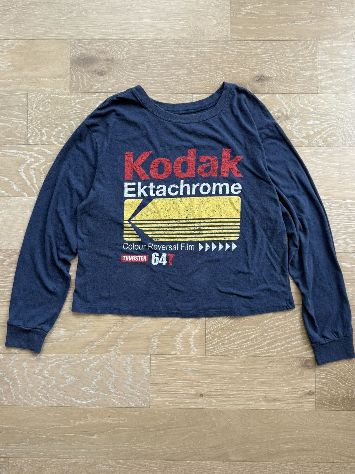 Vintage Kodak Ektachrome Camera Film Photography Long Sleeve