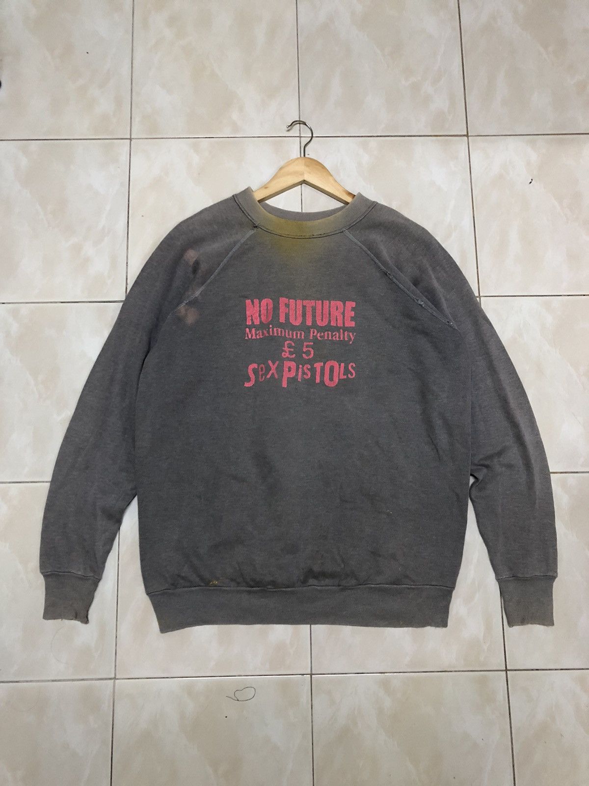 Rare Vintage Sex Pistol No Future Maximum Penalty T-Shirts, Hoodie, Sweatshirt | FlexRushtees.com