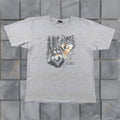 Vintage Prairie Mountain T Shirt Adult Xl Gray Wolves 90s Short Sleeve Crew Neck Mens Ballpa