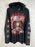 Band Tees 90s Kreator Outcast Tour 1997 Thrash Metal Band Hoodie L Sweatshirt | FlexRushtees.com