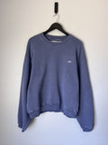 Erl Sunfaded Crewneck Sweatshirt In Navy Blue T-Shirts, Hoodie | FlexRushtees.com