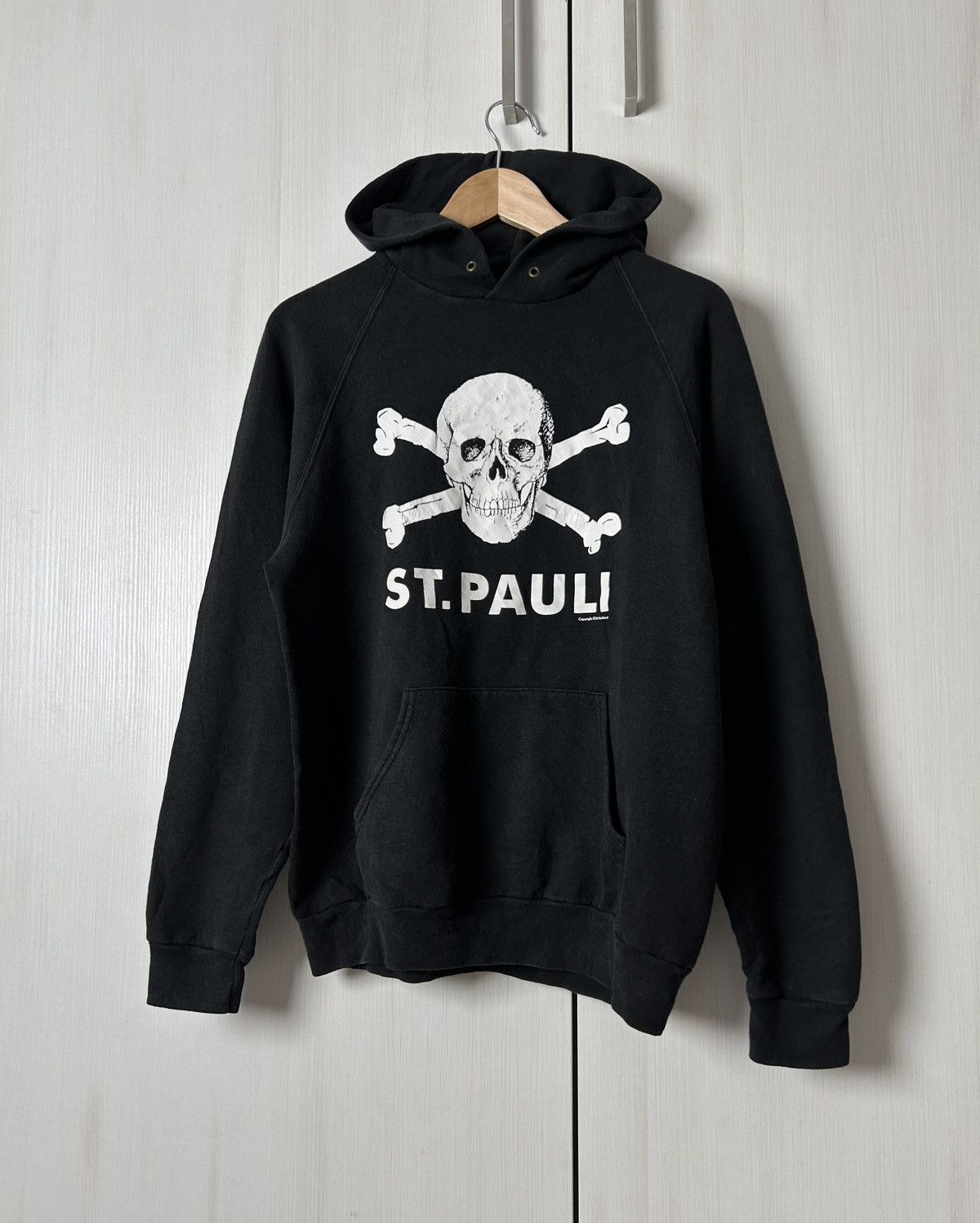 Band Tees Vintage Screen Stars St Pauli Y2k Big Logo Hoodies Mens