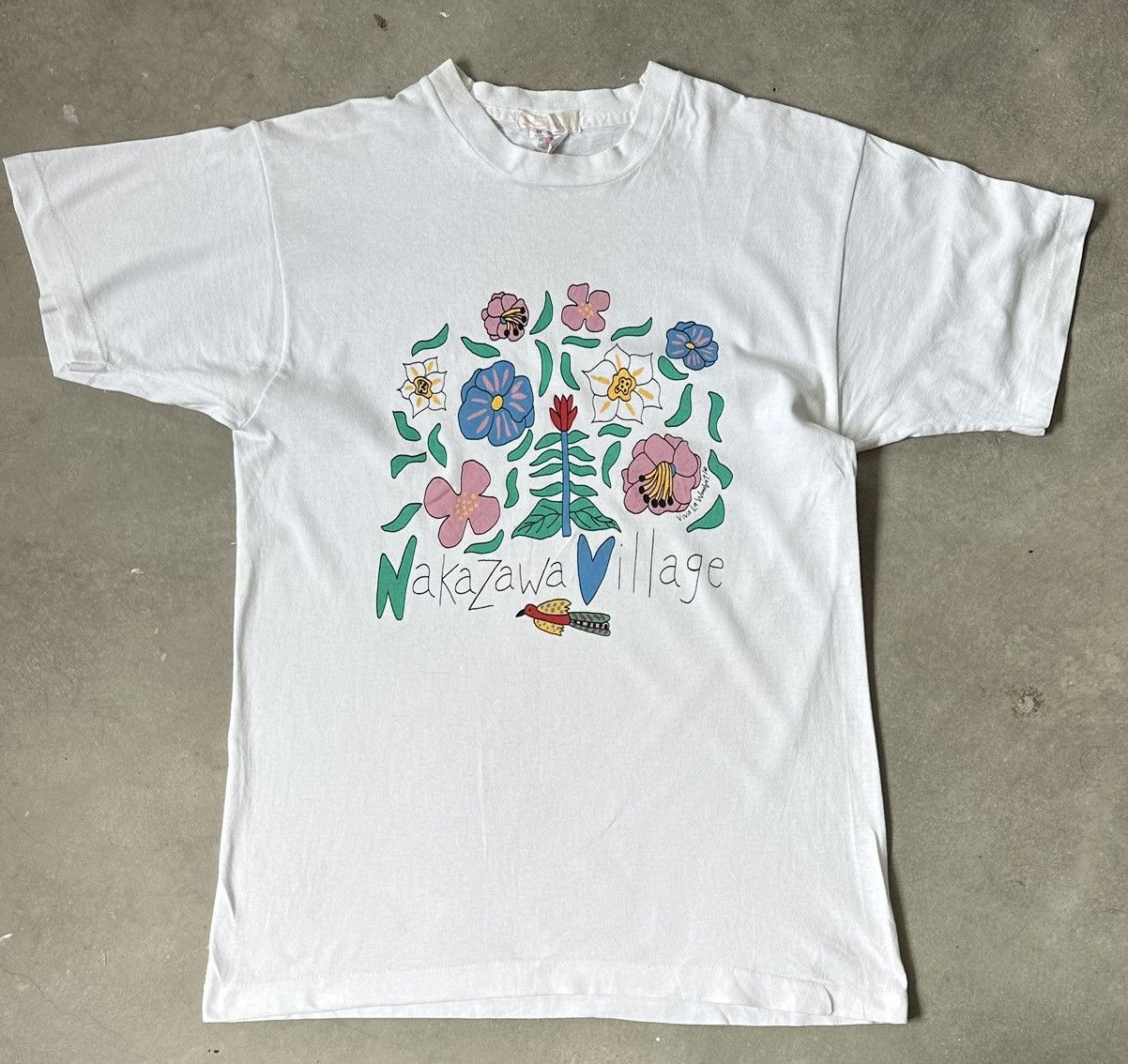 Vintage Nakazawa Village Pop Art Tee Hoodie, Sweatshirt | FlexRushtees.com
