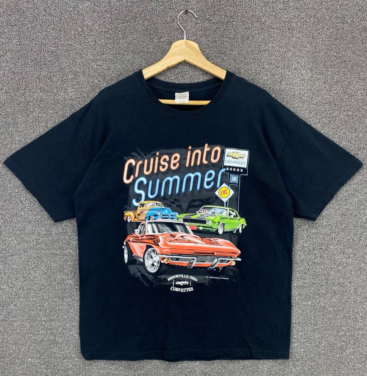 Daytona Vintage Chevrolet Classic Cruise Into Summer Tees T Shirts Hoodie, Sweatshirt | FlexRushtees.com