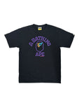 Bape A Bathing Ape Neon Camo College Tee Black Medium Hoodie, Sweatshirt | FlexRushtees.com