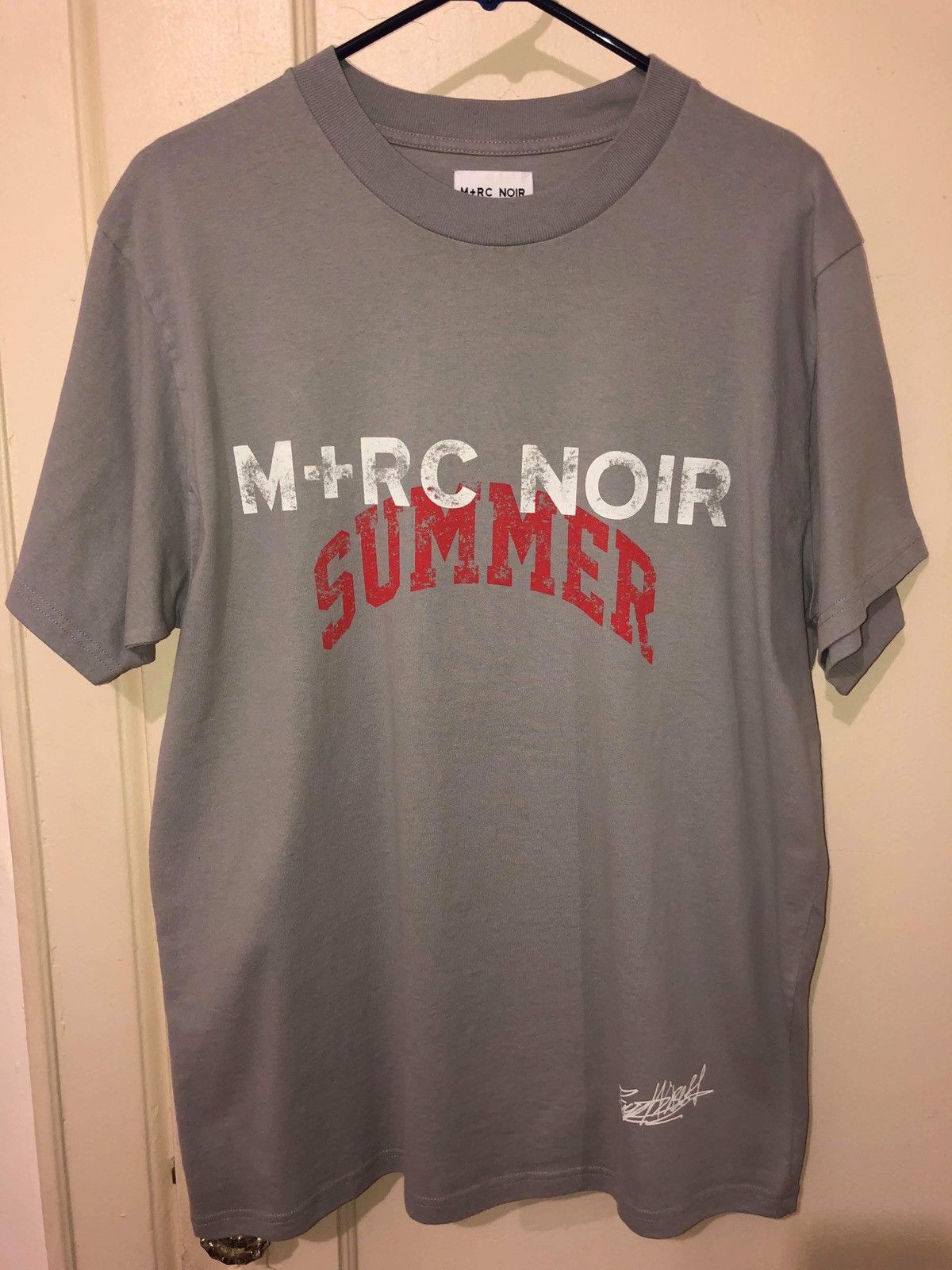 M Rc Noir Marc Noir Gray Summer T Shirt Hoodie, Sweatshirt | FlexRushtees.com