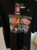 Mitchell Ness Spurs Vintage Style Tee Hoodie, Sweatshirt | FlexRushtees.com