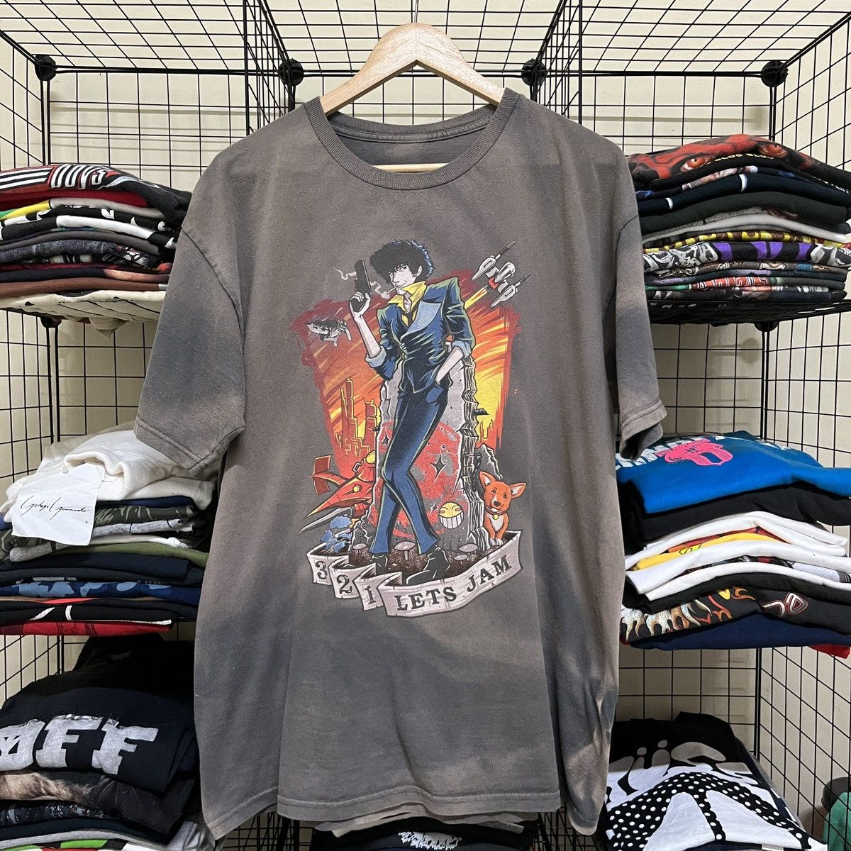 Japanese Brand Cowboy Bepop Anime Tshirt