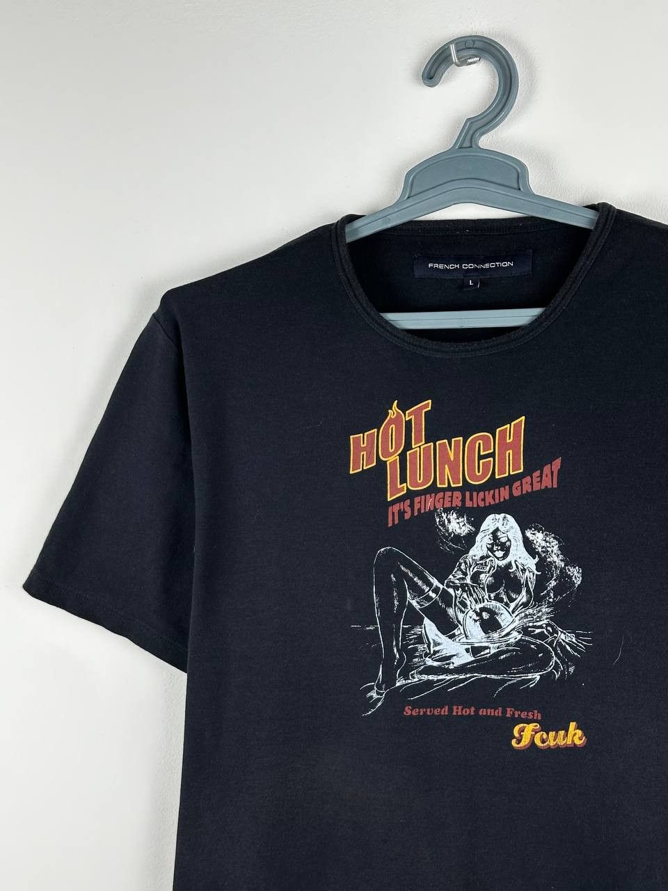 Fcuk Vintage Hot Lunch Sexy Pussy French Connection T Shirt Hoodie, Sweatshirt | FlexRushtees.com