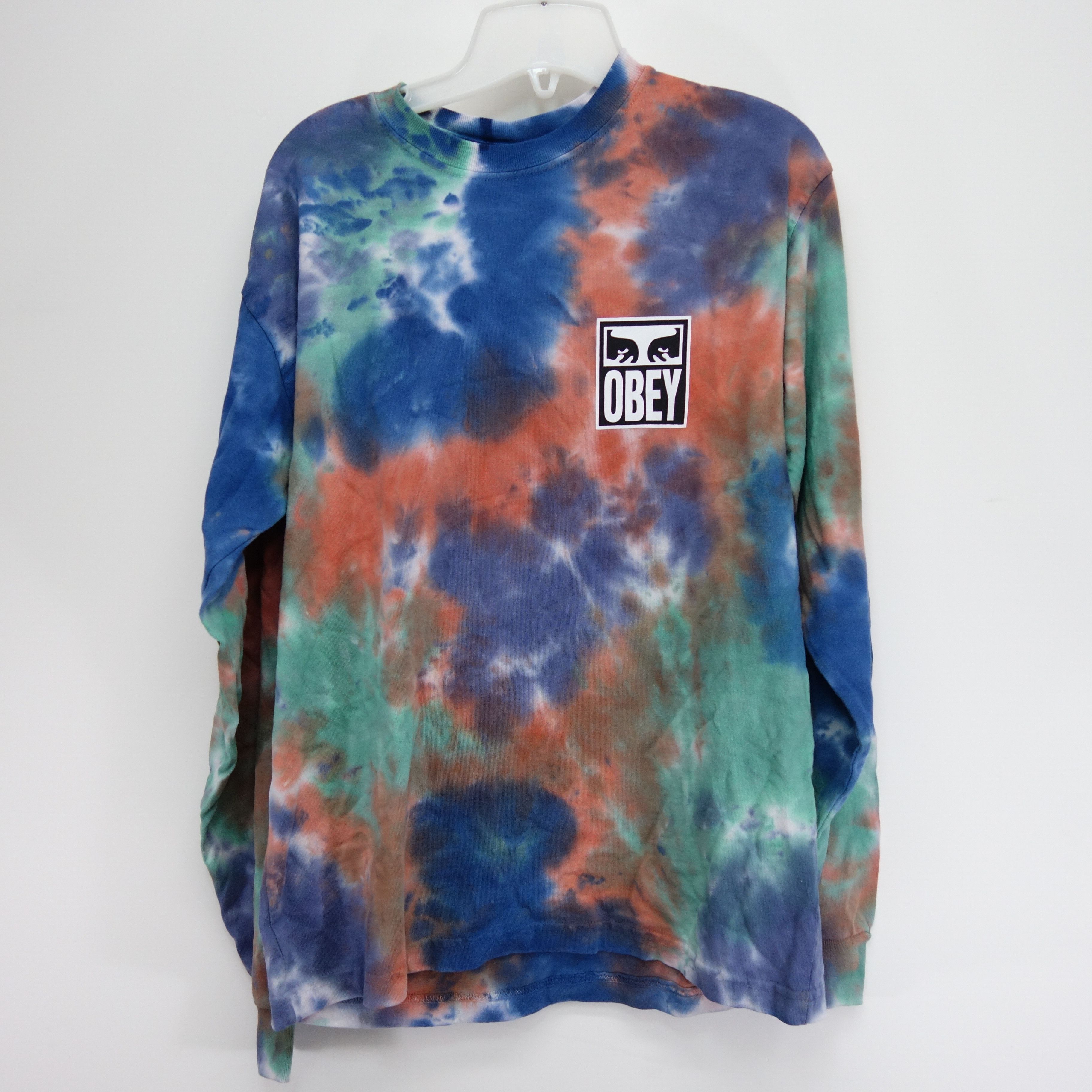 Pacsun Trippy Tie Dye L S Skate Size Small Tee T Shirt