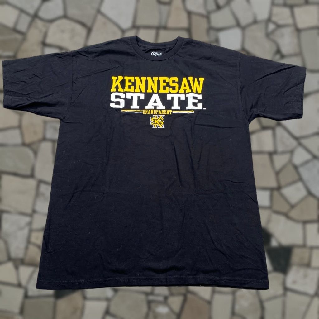 Vintage Kennesaw State Grandparent T Shirt Mens Xl Black Owls College Graphic Tee Hoodie, Sweatshirt | FlexRushtees.com