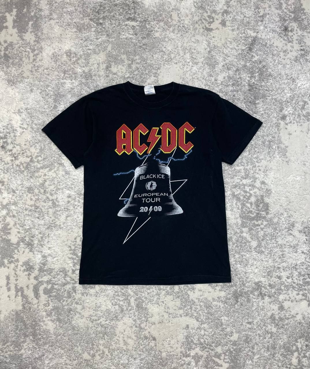 Dc Vintage Ac Dc 2009 European Tour Black Ice Shirt Concert Hoodie, Sweatshirt | FlexRushtees.com