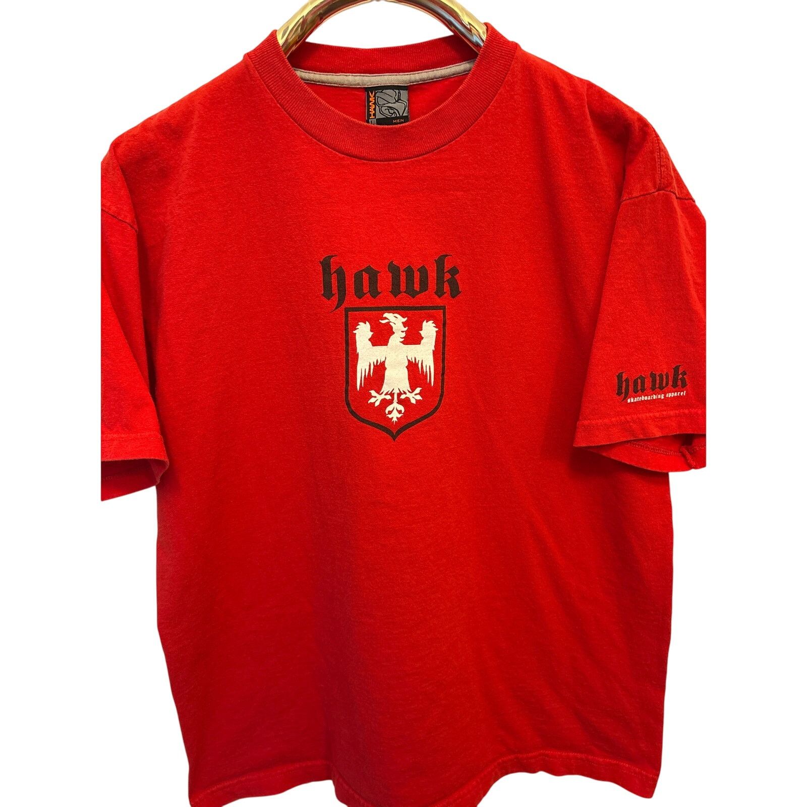 Hawk Iconic 90s Red Hawk Logo Skate Shirt Tony Hawk Made In Usa Hoodie, Sweatshirt | FlexRushtees.com