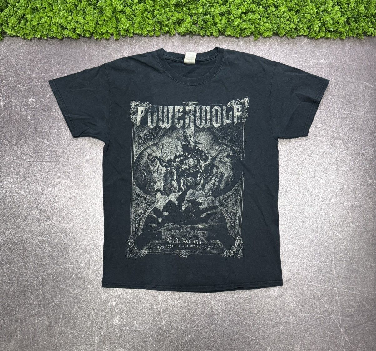 Band Tees Vintage 2000s Powerwolf T Shirt Metal Is Religion Y2k