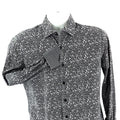 Rose Stone Rose Size 2 Men S Paisley Gray Flip Cuff Cotton Collar T-Shirts, Hoodie, Sweatshirt | FlexRushtees.com