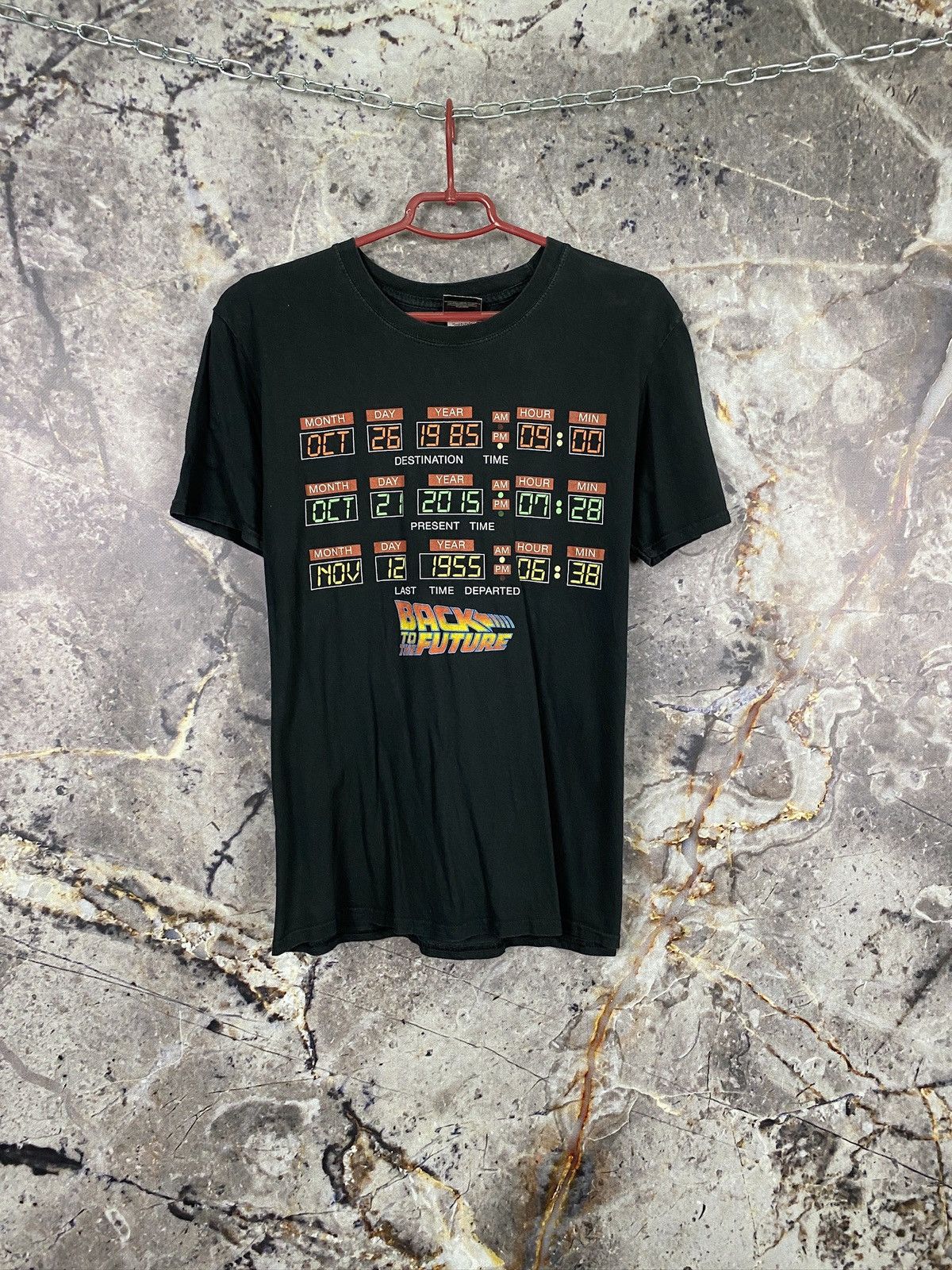 Vintage Men S Back To The Future T Shirt Movies Size L Large
