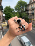 Mf Doom X Sterling Silver Mf Doom Vintage Mask Ring Size 8 Us