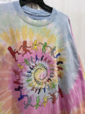 Other Dancing Spiral Tie Dye Tee 2xl Oversized Psychedelic