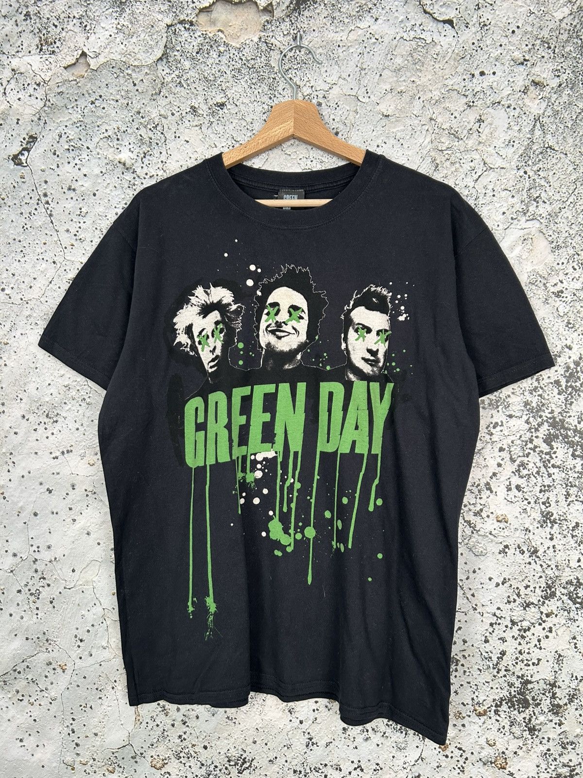 Band Tees Green Day Rock Band Tee Alternative Metal Goth Vintage Hoodie, Sweatshirt | FlexRushtees.com