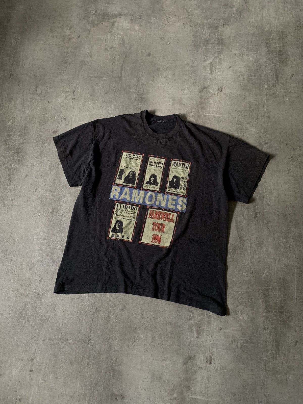 Vintage Ramones European Tour 1996 T Shirt Hoodie, Sweatshirt | FlexRushtees.com