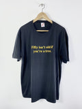 Vintage 80s 90s Slogan Tee Hoodie, Sweatshirt | FlexRushtees.com
