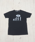 Vintage Stop Following Me 00s Evolution Humor Tee Slogan Hoodie, Sweatshirt | FlexRushtees.com
