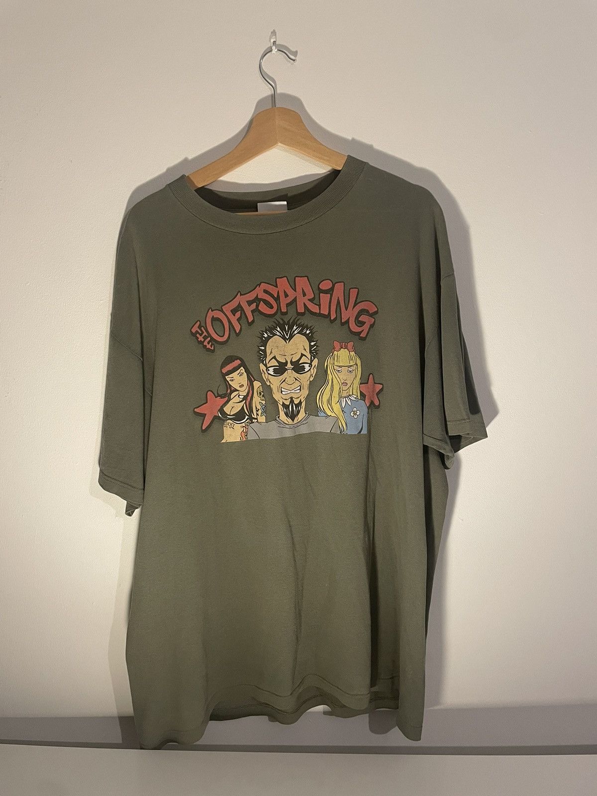 Vintage The Offspring 2001 Europe Tour Tee Hoodie, Sweatshirt | FlexRushtees.com
