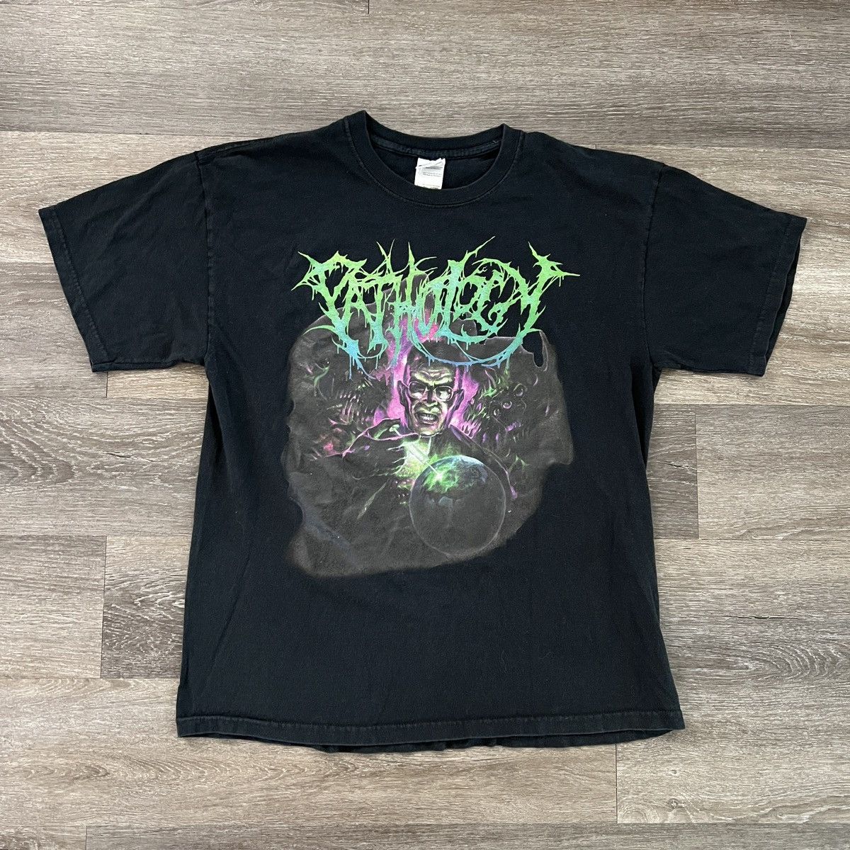 Vintage Y2k Gothic Metal Opium Style T Shirt