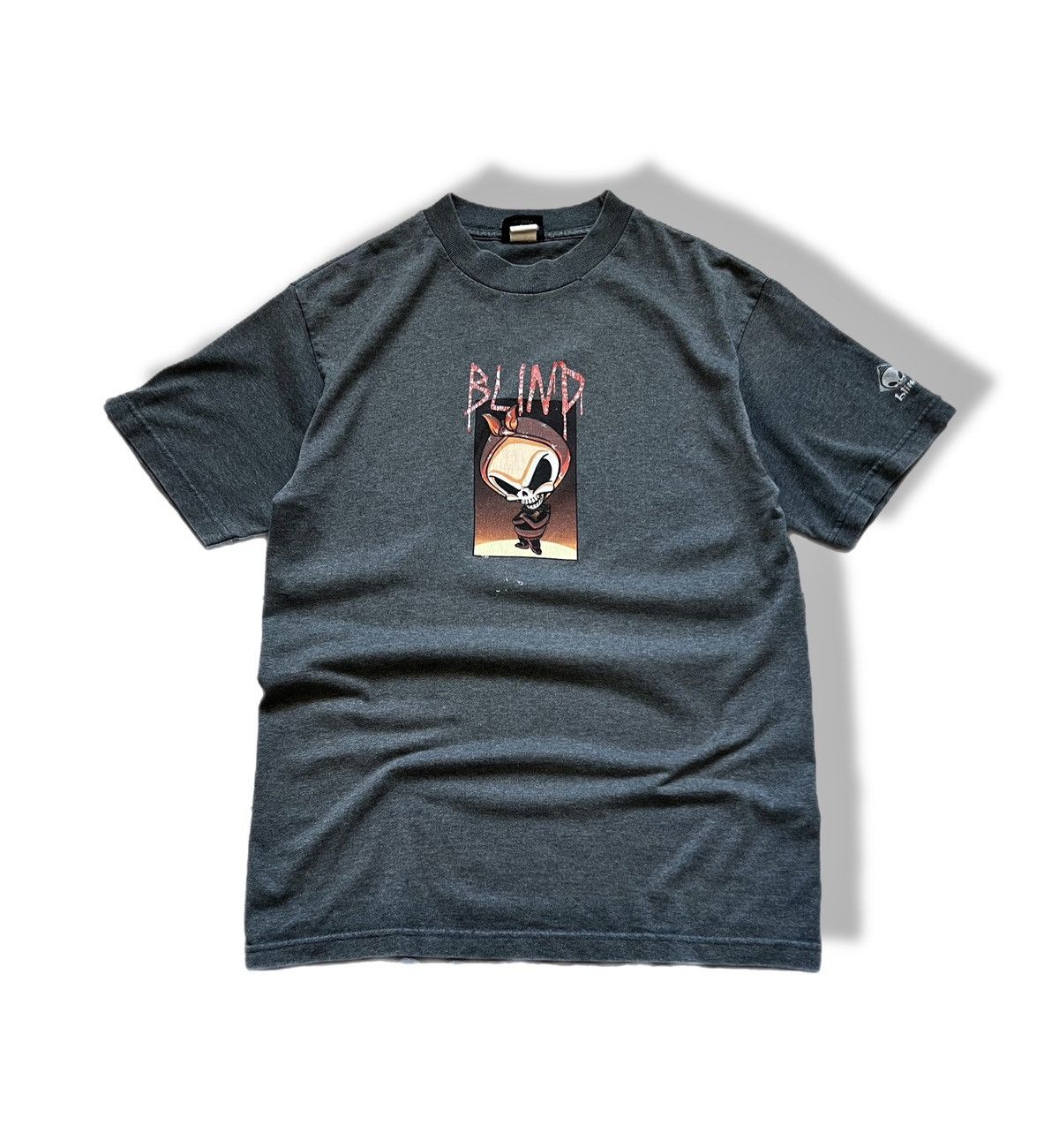 Band Tees Vintage Blind Skate Tee Skateboard Hype Big Logo Hoodie, Sweatshirt | FlexRushtees.com
