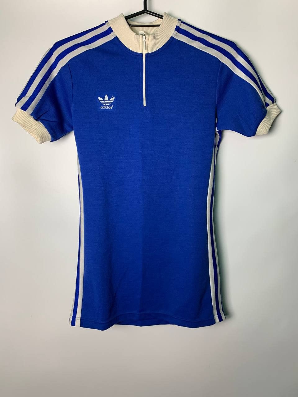 Vintage Adidas Rare Cycling Jersey 70s 80s Shirt Wool 1970s