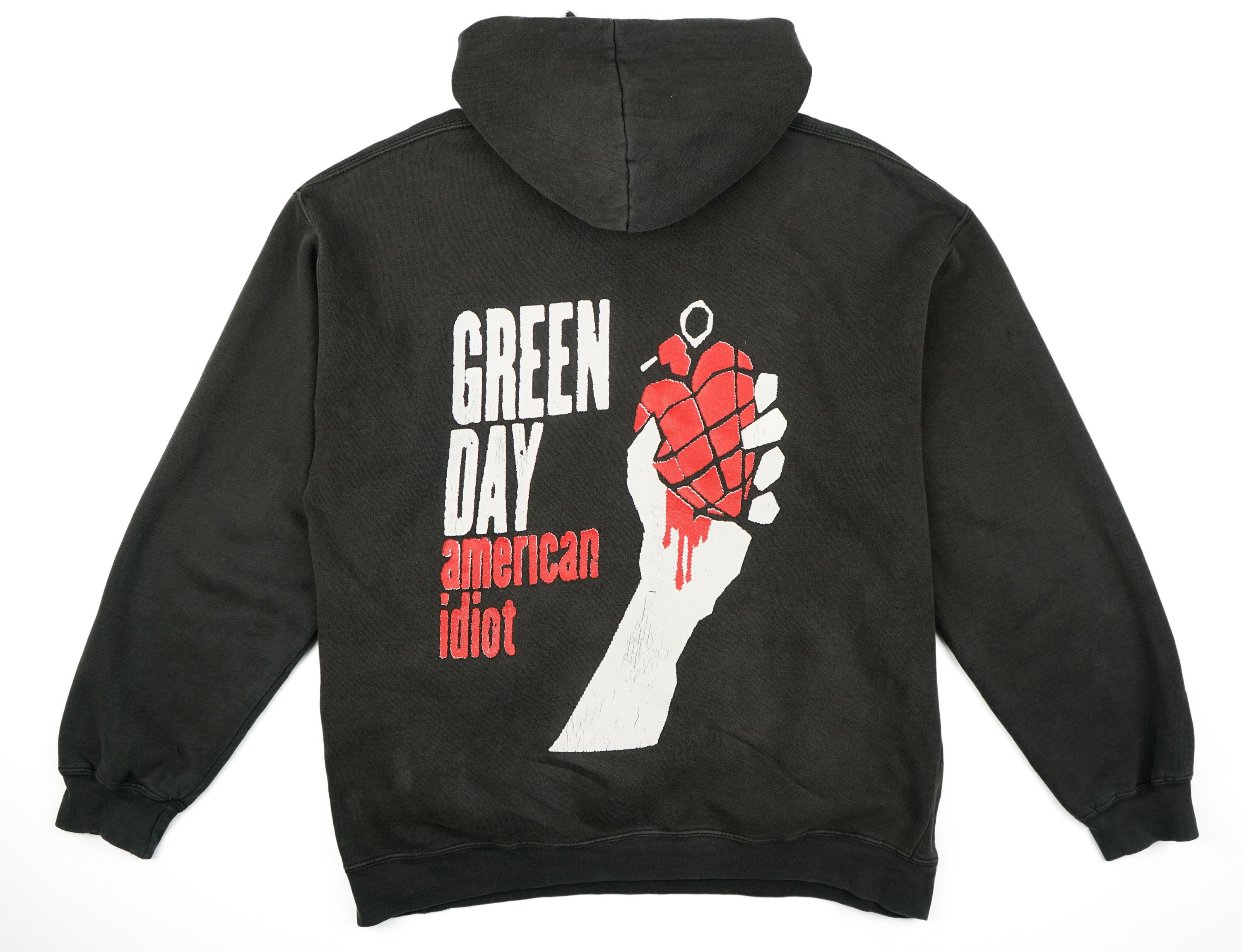 Vintage 2004 Green Day Hoodie American Idiot T-Shirts, Sweatshirt | FlexRushtees.com