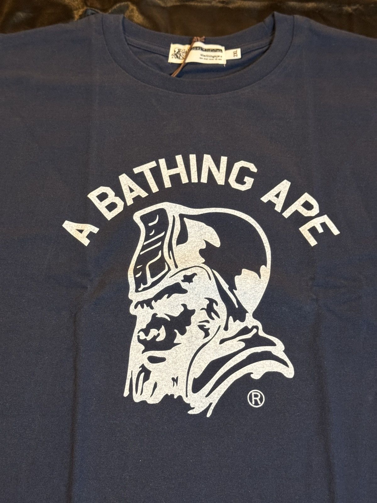Bape Legacy General Navy Tee Xxl Hoodie, Sweatshirt | FlexRushtees.com