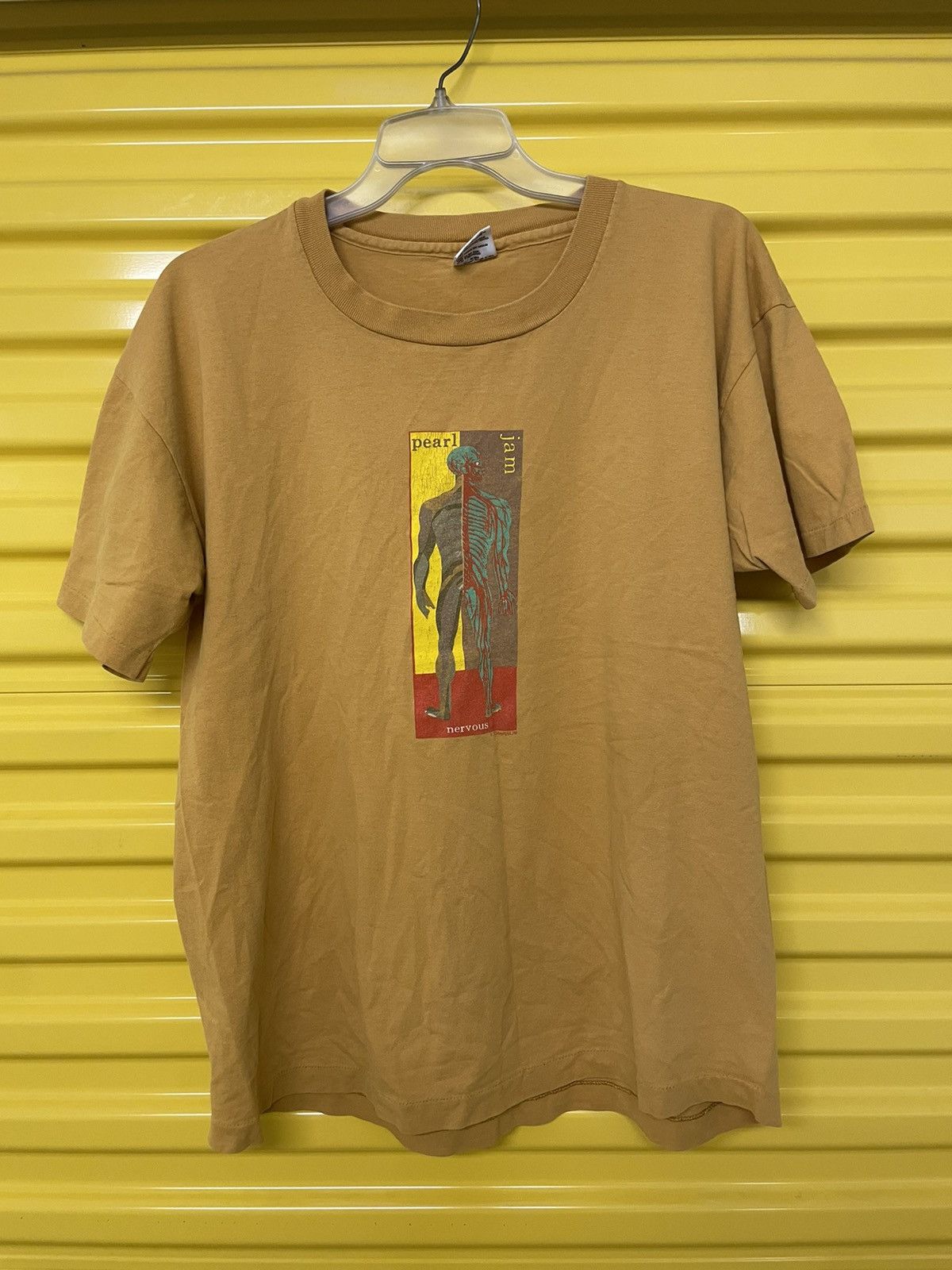 Vintage 1992 Pearl Jam T Shirt Nervous Hoodie, Sweatshirt | FlexRushtees.com