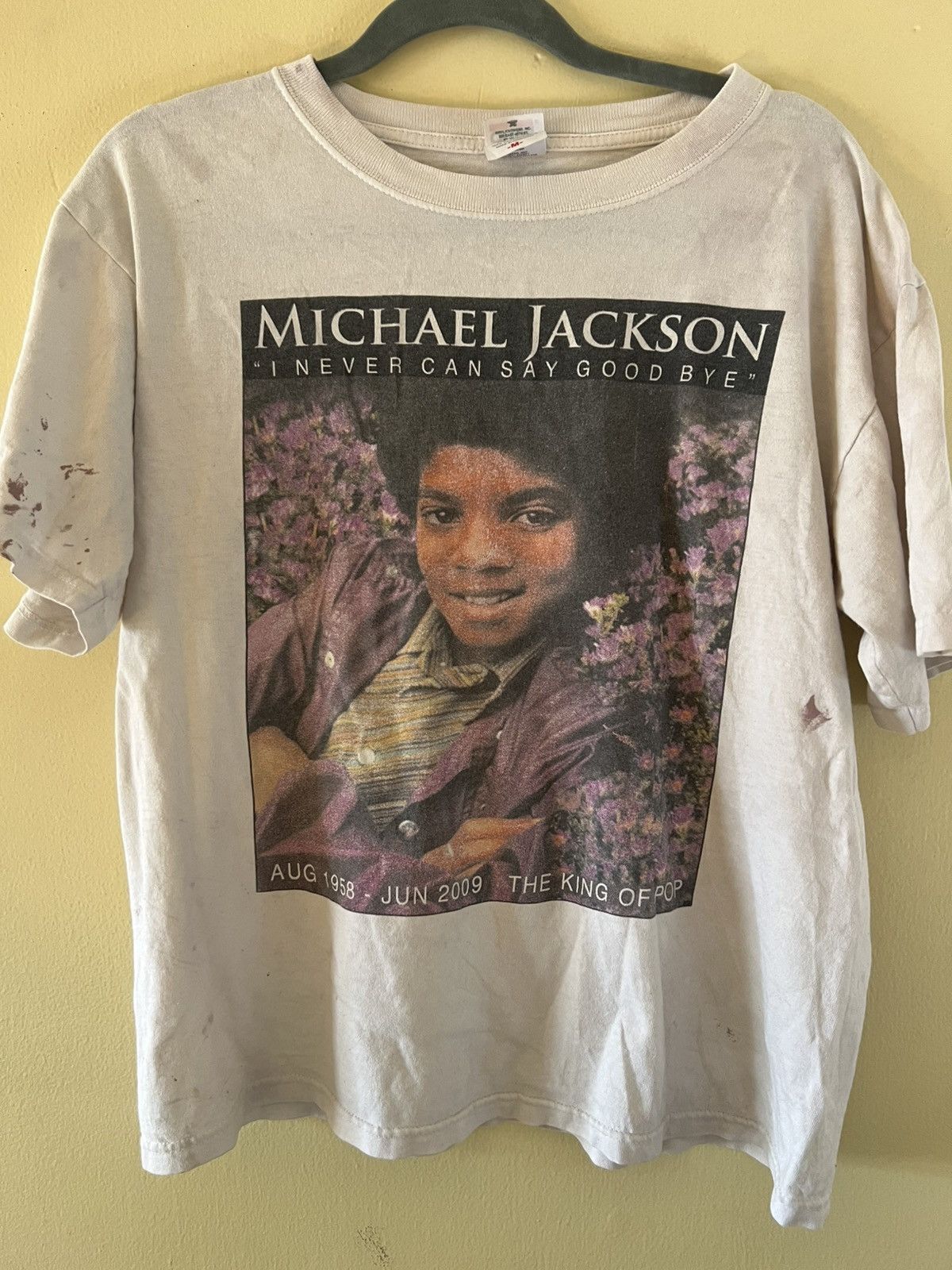Vintage Vtg 2000s Michael Jackson Memorial T Shirt
