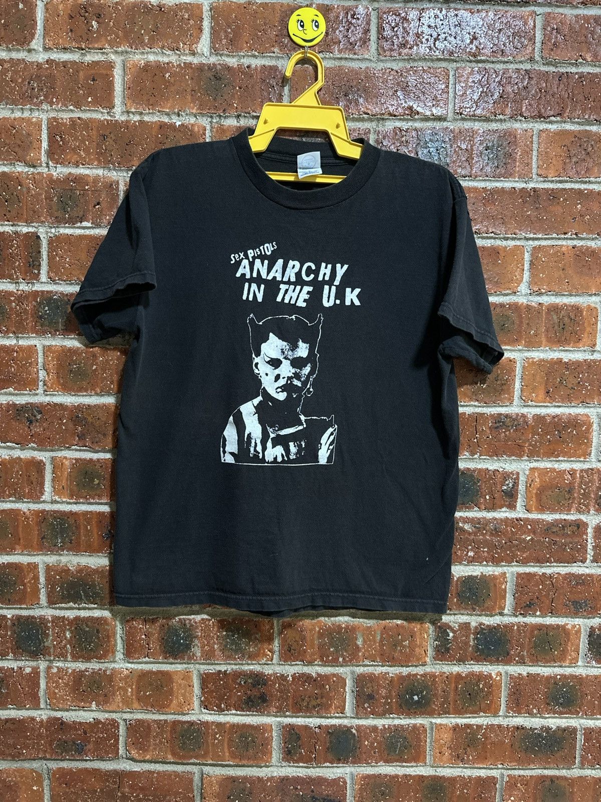 Vintage Sex Pistols Anarchy In The Uk Faded Tee Hoodie, Sweatshirt | FlexRushtees.com