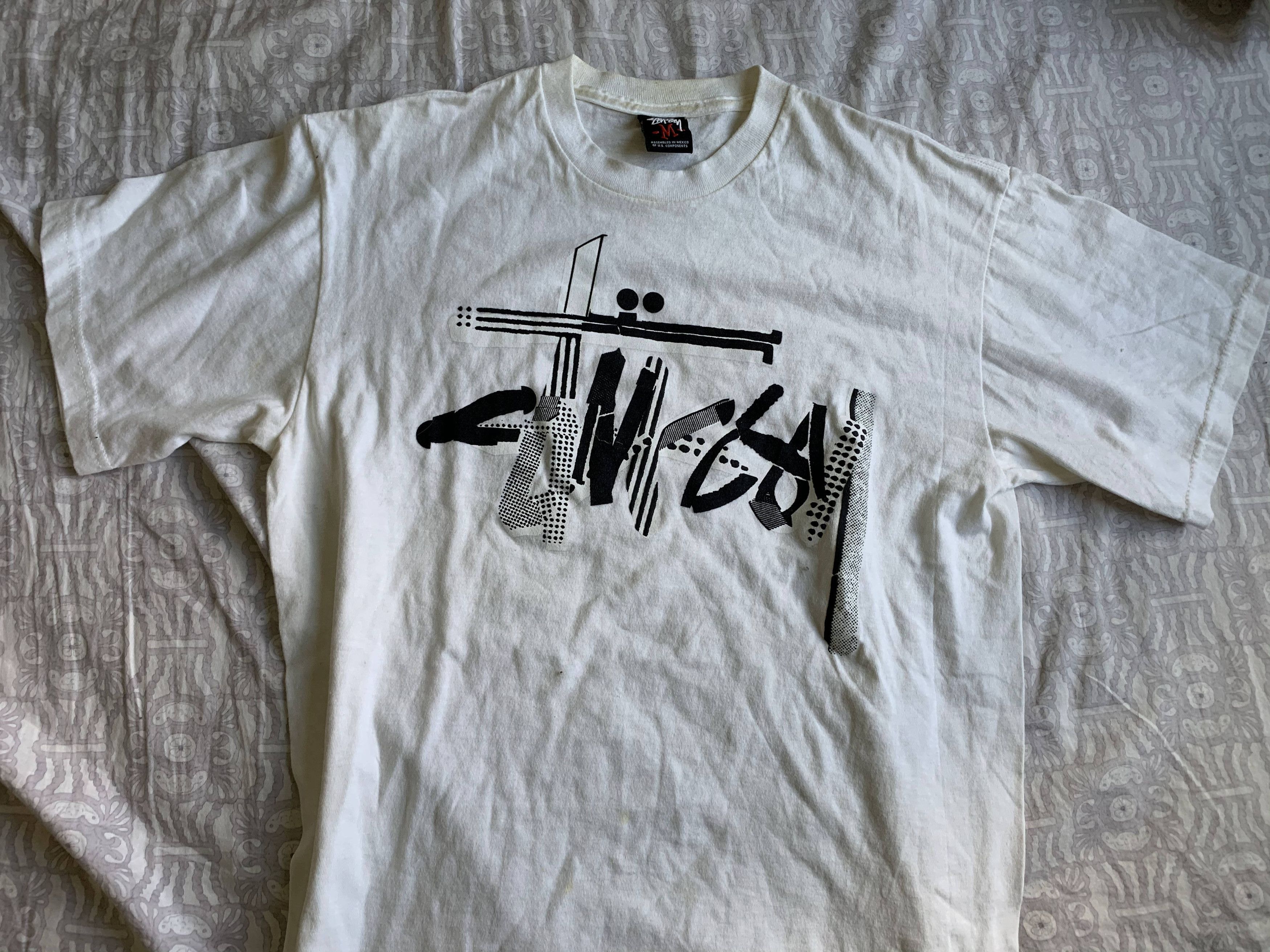 Stussy Tee Shirt Medium Hoodie, Sweatshirt | FlexRushtees.com