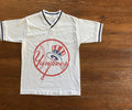 New York Yankees Vintage 1994 90s New York Yankees V Neck Ringer Tee Hoodie, Sweatshirt | FlexRushtees.com